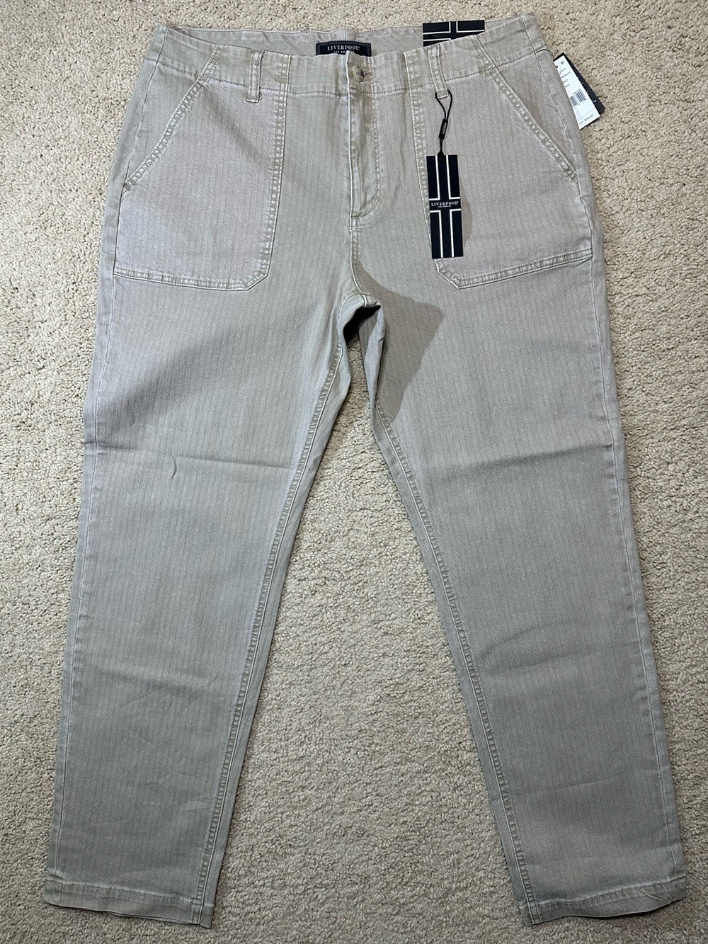 Liverpool Los Angeles Utility Pants Men Size 38x32